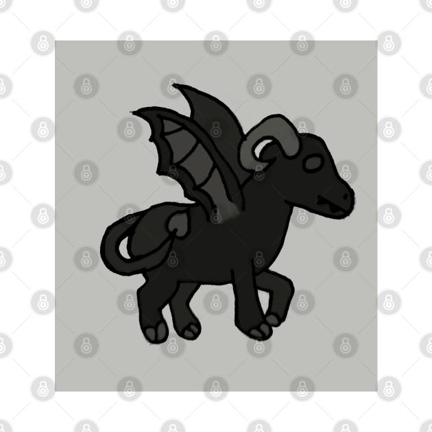 B&W Cutie Jersey Devil by ValinaMoonCreations