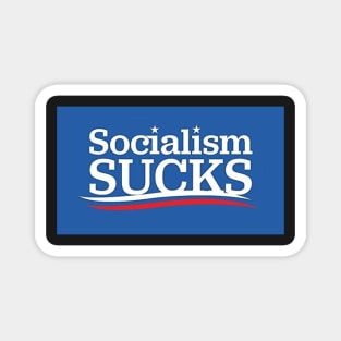 socialism sucks logo Magnet