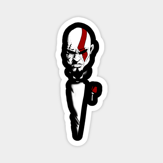 The God of War and Death Magnet by ddjvigo