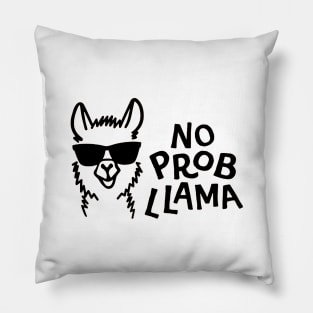 No Prob Llama Pillow