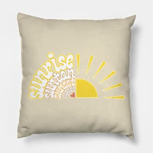 SUN and Repeat Pillow