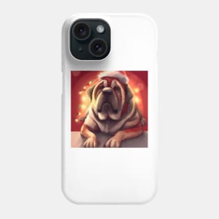 Cute Mastiff Drawing Phone Case