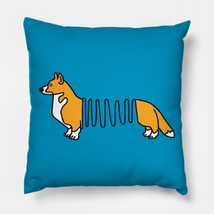 Corgi Dog Slinky Pillow