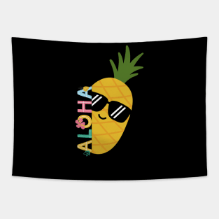 Aloha Pineapple Tapestry