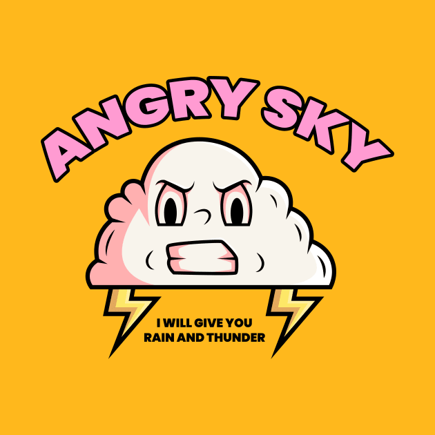 ANGRY SKY by danarrr