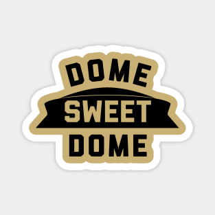 Dome Sweet Dome, NO - gold Magnet