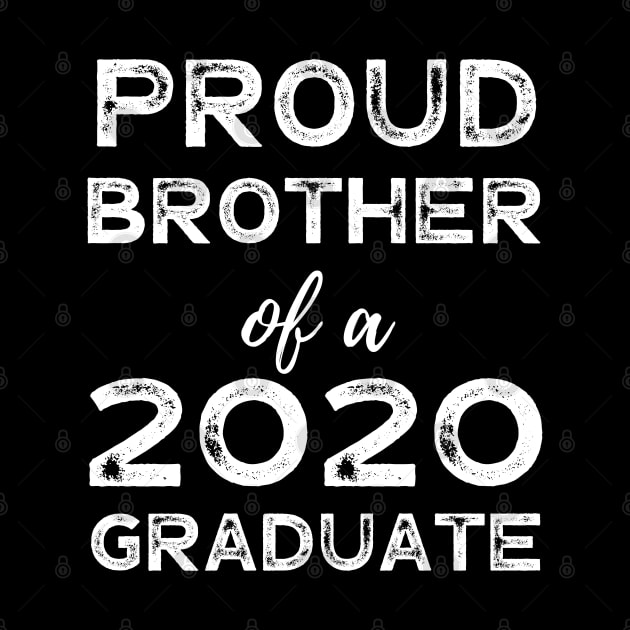 Womens Proud Brother Of A 2020 Graduate Class Graduation by busines_night