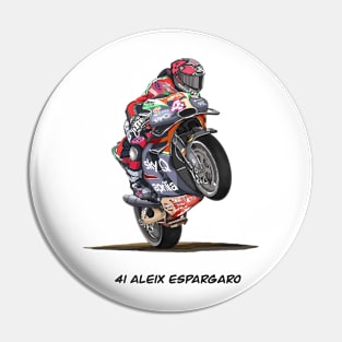 Drawing/Sketching MotoGP Team No 41 Pin