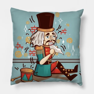 Anguished nutcracker Pillow