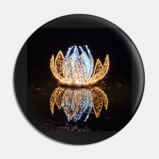 Illuminated nenuphar Pin