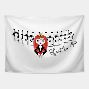 Queen of Hearts Tapestry
