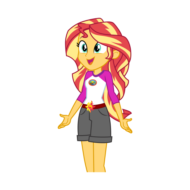 Sunset Shimmer embraces magic by CloudyGlow