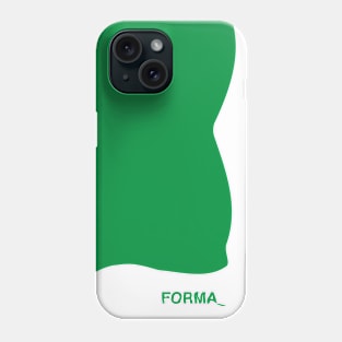 Green arc forma Phone Case