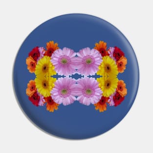 Trippy Bunch of Gerberas Floral Photo Pin