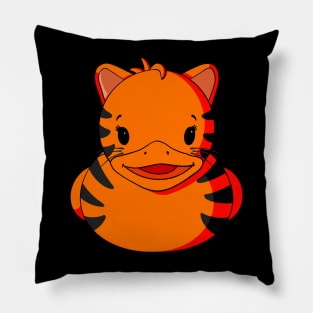 Tiger Rubber Duck Pillow