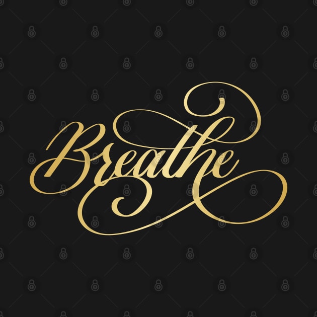 Breathe in Gold by Kelly Gigi