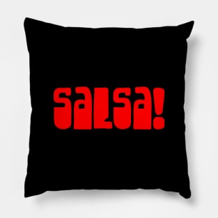 Salsa in Red Pillow