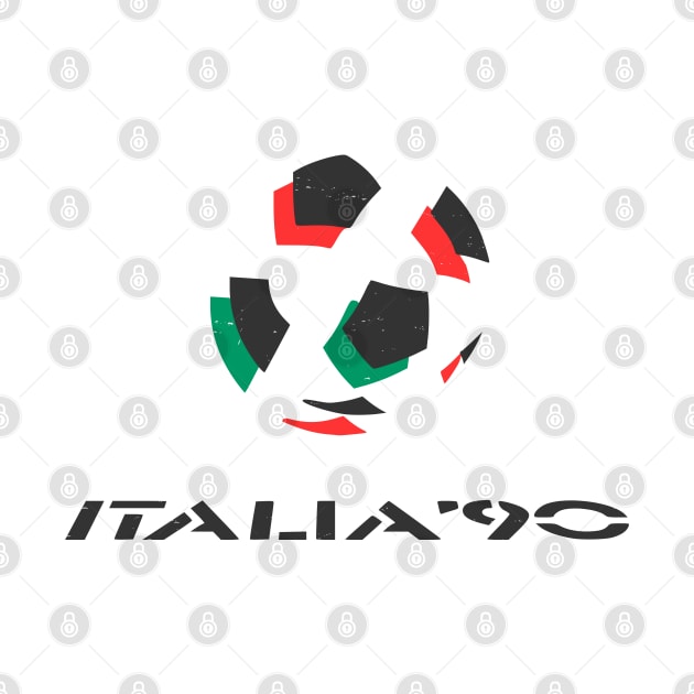 Italia '90 - vintage logo by BodinStreet