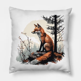 Fox Lovers Pillow