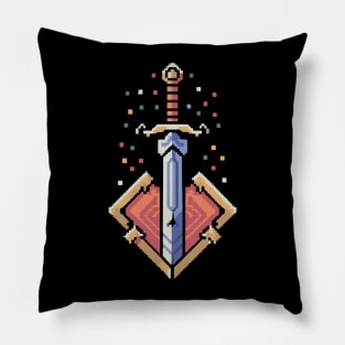 RETRO PIXEL 8bit Sword Pillow