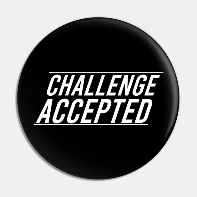 CHALLENGE ACCEPTED Pin by The Retro Black Store