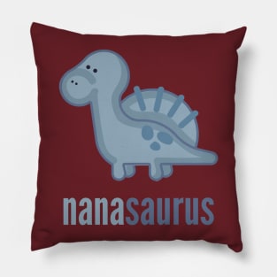 Nanasaurus Shirt Dinosaur Family Shirt Set Pillow