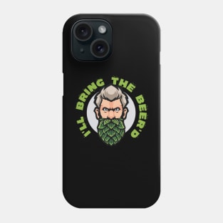 I'll bring the beerd - beerd Hopster (on dark colors) Phone Case