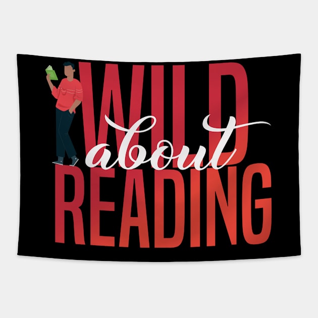 Wild About Reading Tapestry by badCasperTess