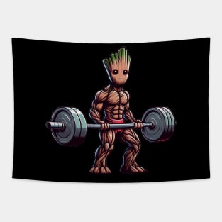 Groot Training Tapestry