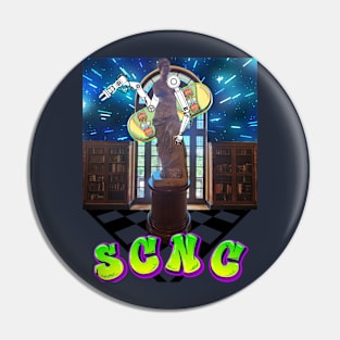 Space City Skater Pin