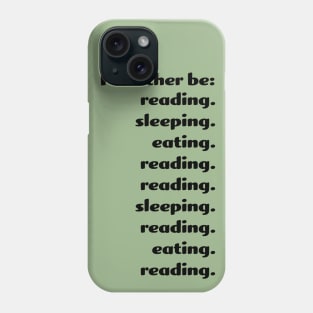 I'd rather be reading Phone Case