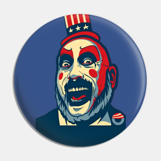 Captain Spaulding 's Carnival of Mayhem Pin by Fadedstar