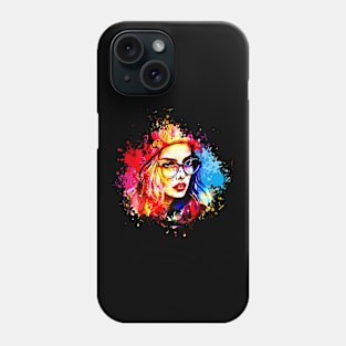 Fashion Girl watercolor Phone Case