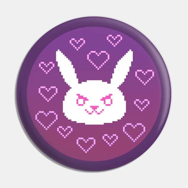 Love, D.Va Pin by Worlem