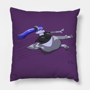 Flying Kick Pillow