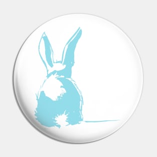 Blue Bunny Pin