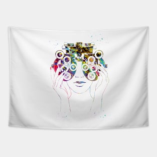 Optometry Art Tapestry