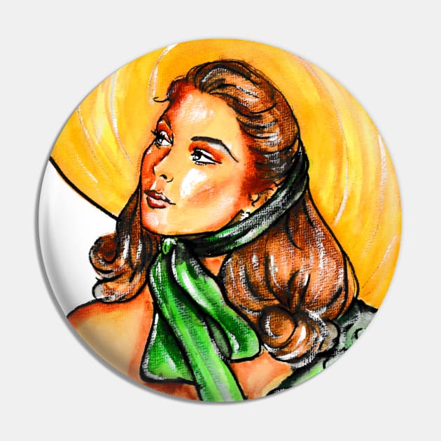 Scarlett O'Hara Pin by Svetlana Pelin