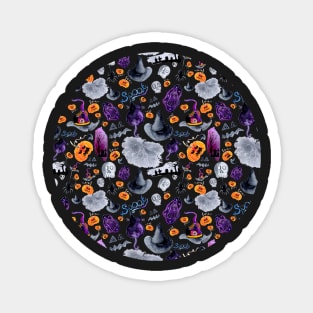 Halloween – Black Background Magnet