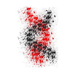 Red Black Spot T-Shirt