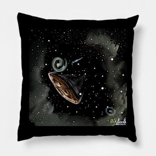 Lonely Interplanetary Traveler Pillow