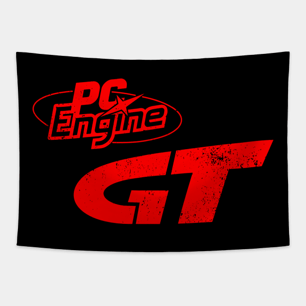 PC Engine GT - TurboExpress Japan Tapestry by MalcolmDesigns