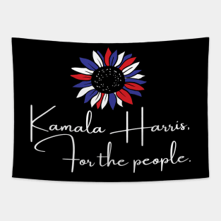 For The People Harris Madam VP Quote Biden Inauguration 2021 Tapestry