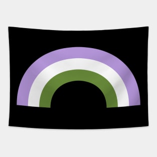 Genderqueer Rainbow Tapestry