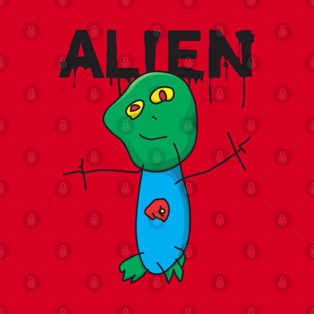 Alien by 4yo Boy by dihart