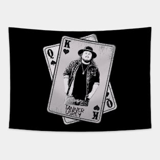 Retro Tanner Usrey card Style Tapestry