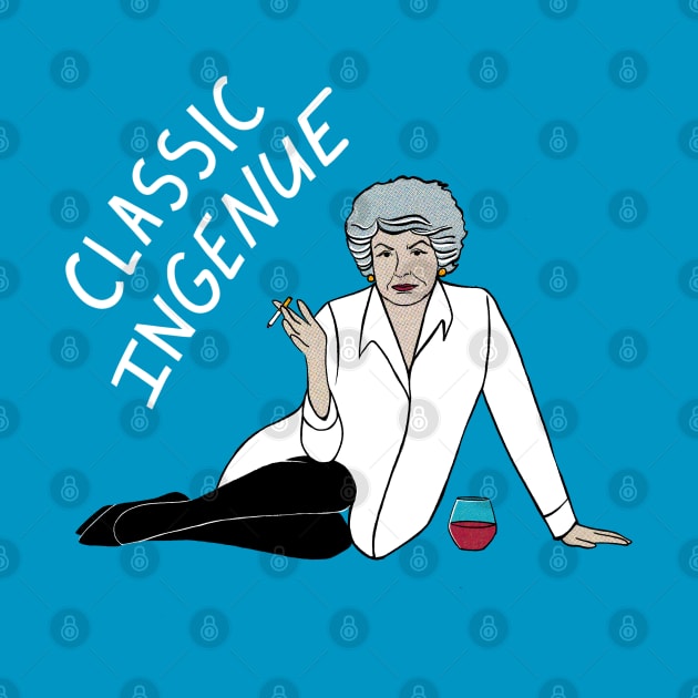 Elaine Stritch by Illustrating Diva 