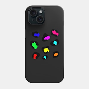 Rainbow Leopard Pattern Phone Case