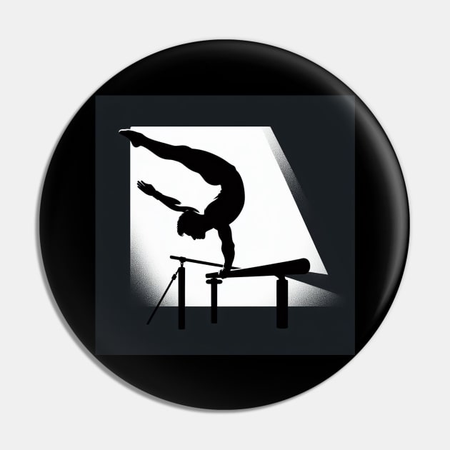 Gymnast Pin by Print Forge