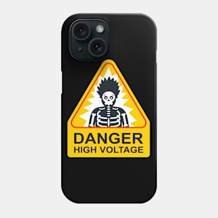 Danger High Voltage Phone Case